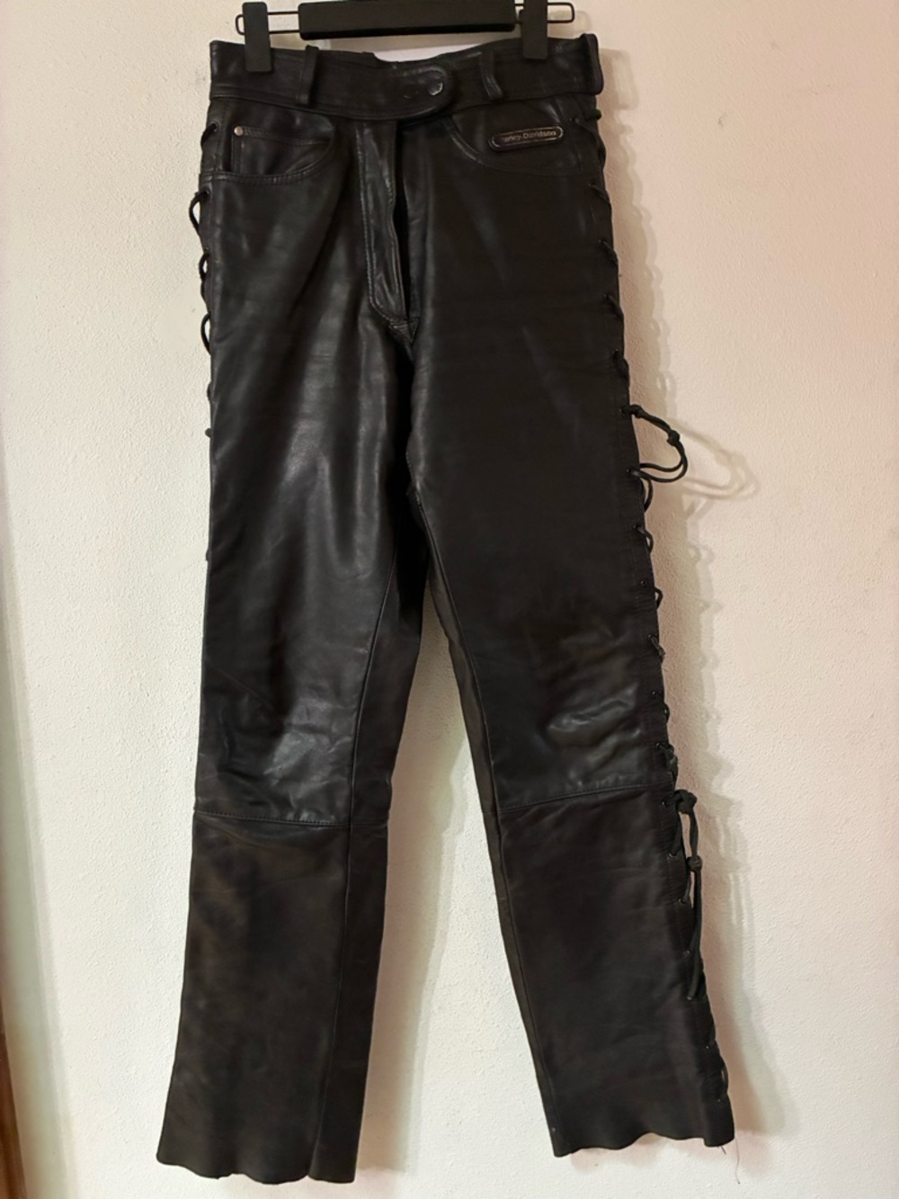 Harley-Davidson Black Leather Pants
